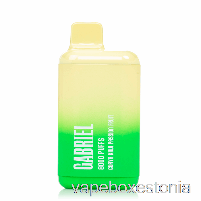 Vape Box Eesti Uwell Gabriel Bf8000 ühekordne Guajaav Kiivi Kannatusvili
